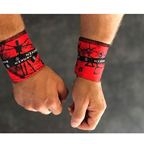 Muñequeras RED SKULL BANBROKEN (1 PAR) Estabilidad en muñecas para Fitness, Gimnasio, Crossfit, Calistenia, Halterofilia, Pesas - Hombre, Mujer -Talla Única (2unds) Muñequeras RED SKULL BANBROKEN (1 PAR) Estabilidad en muñecas para Fitness, Gimnasio, Crossfit, Calistenia, Halterofilia, Pesas - Hombre, Mujer -Talla Única (2unds)