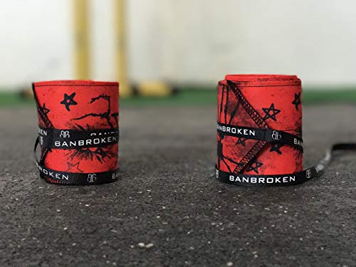 Muñequeras RED SKULL BANBROKEN (1 PAR) Estabilidad en muñecas para Fitness, Gimnasio, Crossfit, Calistenia, Halterofilia, Pesas - Hombre, Mujer -Talla Única (2unds) Muñequeras RED SKULL BANBROKEN (1 PAR) Estabilidad en muñecas para Fitness, Gimnasio, Crossfit, Calistenia, Halterofilia, Pesas - Hombre, Mujer -Talla Única (2unds)