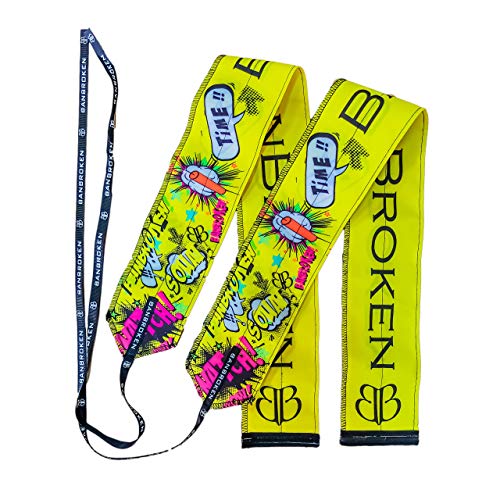 Muñequeras YELLOW FUN BANBROKEN (1 PAR) Estabilidad en muñecas para Fitness, Gimnasio, Crossfit, Calistenia, Halterofilia, Pesas - Hombre, Mujer -Talla Única (2unds) Muñequeras YELLOW FUN BANBROKEN (1 PAR) Estabilidad en muñecas para Fitness, Gimnasio, Crossfit, Calistenia, Halterofilia, Pesas - Hombre, Mujer -Talla Única (2unds)