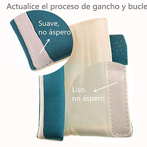 MUROAD 2 Piezas Almohadillas protectoras para cinturón de seguridad，Estilo de dibujos animados de Cinturón acolchado para adultos y niños,Unicornio