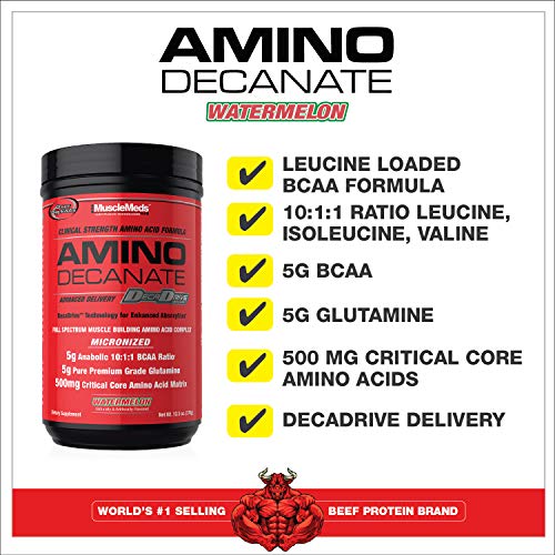 Muscle Meds Amino Decanate (30 serv) 1 unidad 384 g