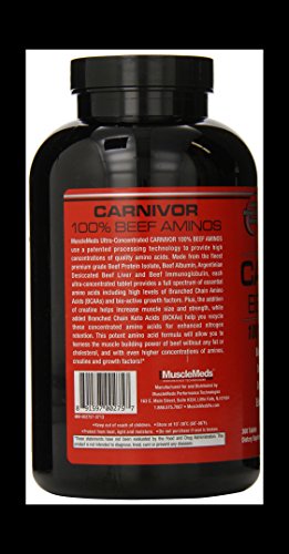 Muscle Meds Carnivor Beef Aminos (300) 300 ml