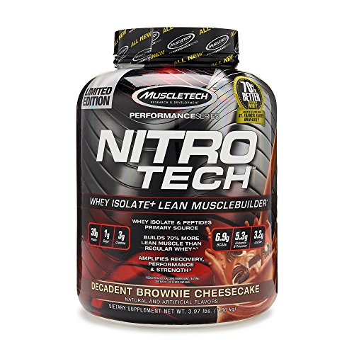 Muscletech Nitro Tech Performance Series 1,8 kg (4 lbs) - Brownie-Tarta de Queso Muscletech Nitro Tech Performance Series 1,8 kg (4 lbs) - Brownie-Tarta de Queso