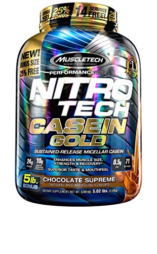 Muscletech Performance Series Nitro Tech Casein Gold Chocolate Supreme - 2304 gr Muscletech Performance Series Nitro Tech Casein Gold Chocolate Supreme - 2304 gr