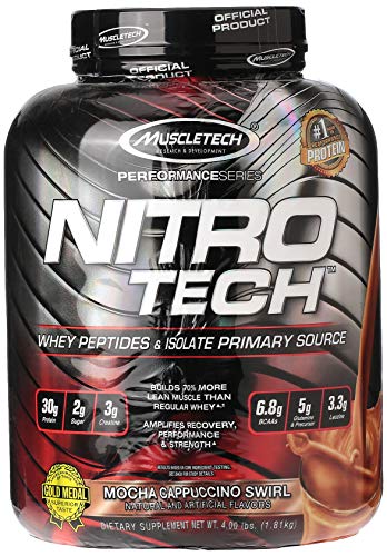 Muscletech Performance Series Nitro-Tech Mocha Cappucino Swirl - 1800 gr Muscletech Performance Series Nitro-Tech Mocha Cappucino Swirl - 1800 gr