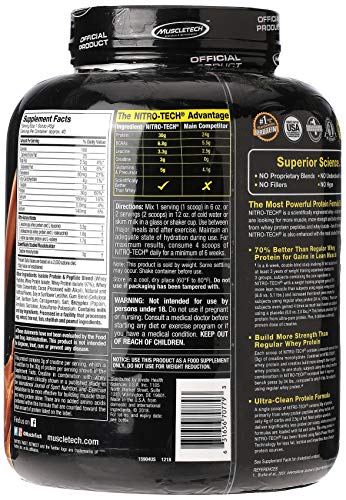 Muscletech Performance Series Nitro-Tech Mocha Cappucino Swirl - 1800 gr Muscletech Performance Series Nitro-Tech Mocha Cappucino Swirl - 1800 gr