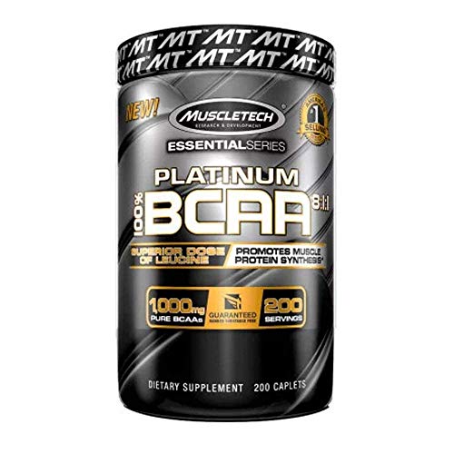 Muscletech Platinum BCAA 8.1.1 Suplemento - 200 Cápsulas Muscletech Platinum BCAA 8.1.1 Suplemento - 200 Cápsulas