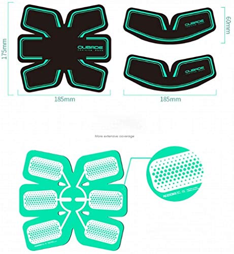 Muscular eléctrica tóner Estimulador, abdominal cinturón de tonificación ccsme Abs Trainer inalámbrico portátil Body Gym Fitness Training Gear Abdomen / Brazo de entrenamiento / partido de ida Oficina Muscular eléctrica tóner Estimulador, abdominal cinturón de tonificación ccsme Abs Trainer inalámbrico portátil Body Gym Fitness Training Gear Abdomen / Brazo de entrenamiento / partido de ida Oficina