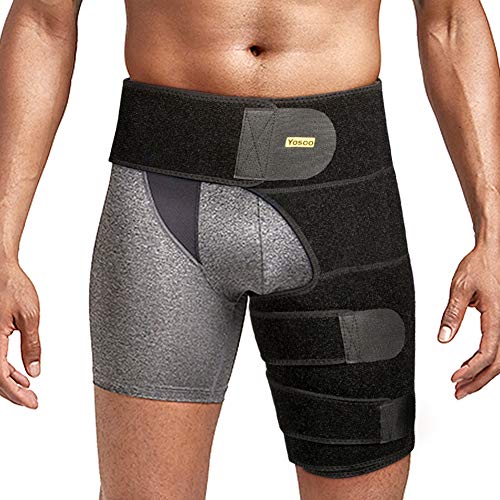 Muslera Soporte muslo, Soporte de Compresión para Cadera, Soporte para Ingle del Muslo, Manga de Compresión Muslo para Cuádriceps, Lesiones en las Articulaciones, Tensión Muscular Hombres Mujeres Muslera Soporte muslo, Soporte de Compresión para Cadera, Soporte para Ingle del Muslo, Manga de Compresión Muslo para Cuádriceps, Lesiones en las Articulaciones, Tensión Muscular Hombres Mujeres