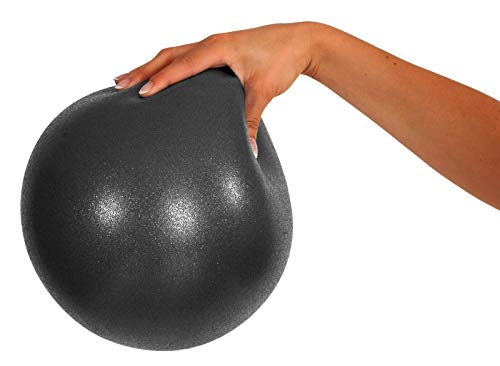 Mvs Bola 17-19 cm suave + 2 tapones + pajita, pilates gimnasia Yoga Gym Soft Over Ball - Negro Mvs Bola 17-19 cm suave + 2 tapones + pajita, pilates gimnasia Yoga Gym Soft Over Ball - Negro