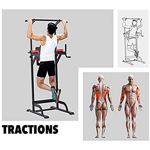 MXXDB Barra de Ejercicios Pull Up con Silla Romana, Barra Horizontal Pull-ups de Interior para el hogar Barras paralelas Equipo de Fitness Multifuncional MXXDB Barra de Ejercicios Pull Up con Silla Romana, Barra Horizontal Pull-ups de Interior para el hogar Barras paralelas Equipo de Fitness Multifuncional