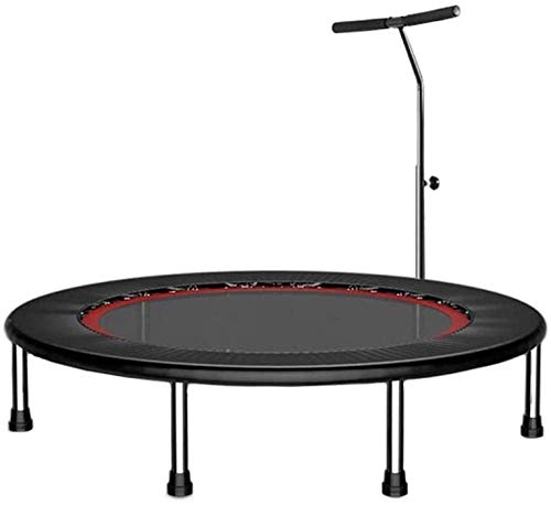 MXXQQ Fitness Trampolin verstellbarer T-Griff Indoor und Outdoor Runde Mini Bohrmaschine geeignet f & uuml; r Kinder/Erwachsene Indoor Trampolin