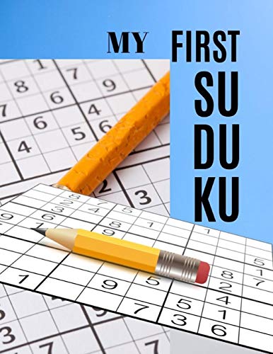 My First Suduku: Begining suduku pocket soduko books, This book brain games lower your brain age in minutes a day.