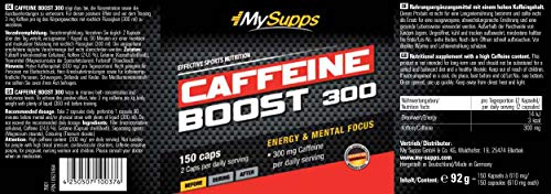 My supps, Inglés Caffeine Boost 300 My supps, Inglés Caffeine Boost 300