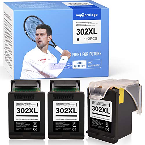 MyCartridge Compatible para Cartuchos de Impresora HP 302 XL 302XL para Impresora HP Envy 4520 4525 4527 Officejet 3830 3831 3833 4650 4654 5230 Deskjet 1110 3630 3636 3639 Eco Cartucho (3 Negro) MyCartridge Compatible para Cartuchos de Impresora HP 302 XL 302XL para Impresora HP Envy 4520 4525 4527 Officejet 3830 3831 3833 4650 4654 5230 Deskjet 1110 3630 3636 3639 Eco Cartucho (3 Negro)