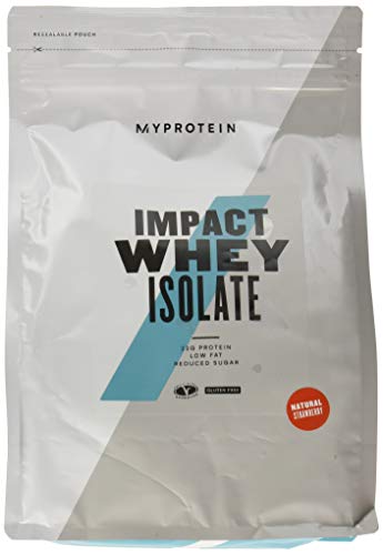 MyProtein Impact Whey Isolate Proteína de Suero, Sabor Fresa Natural - 1000 gr MyProtein Impact Whey Isolate Proteína de Suero, Sabor Fresa Natural - 1000 gr
