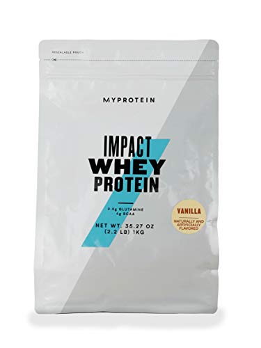 MyProtein Impact Whey Protein Suplemento, Sabor Vainilla - 1000 gr