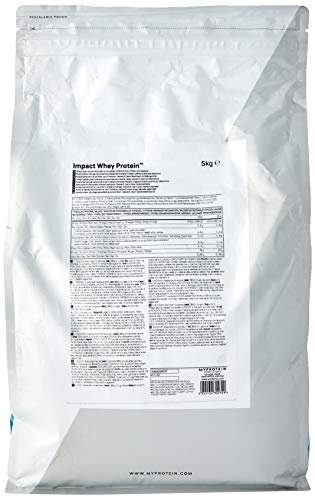 MyProtein Impact Whey Proteína de Suero, Sabor Cookies & Cream - 5000 gr MyProtein Impact Whey Proteína de Suero, Sabor Cookies & Cream - 5000 gr