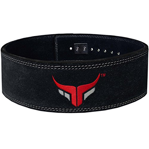 Mytra Fusion 4 inch Leather Power lifting and Weight Lifting Belt