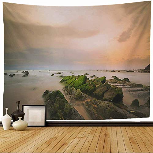 N\A Tapiz Colgante de Pared Piedra Atardecer Barrika Cantábrico Nube de Sol Playa rocosa Rocas Musgo Horizonte Vasco Cantábrico Naturaleza Tapiz Vintage para Dormitorio Hogar Dormitorio N\A Tapiz Colgante de Pared Piedra Atardecer Barrika Cantábrico Nube de Sol Playa rocosa Rocas Musgo Horizonte Vasco Cantábrico Naturaleza Tapiz Vintage para Dormitorio Hogar Dormitorio