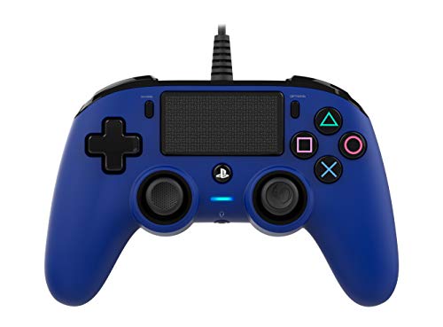 Nacon - Mando Compacto para PS4, color Azul Nacon - Mando Compacto para PS4, color Azul