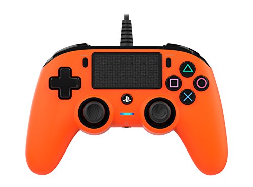 Nacon - Mando Compacto para PS4, color Naranja