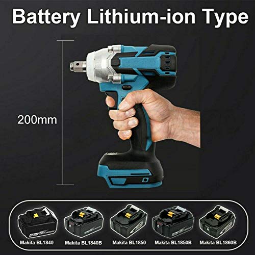 Naisicatar Llave De Impacto Sin Cable 18v De Alto Par Voltios De Litio-Ion Sin Escobillas De La Llave por Los Amantes del Arte Naisicatar Llave De Impacto Sin Cable 18v De Alto Par Voltios De Litio-Ion Sin Escobillas De La Llave por Los Amantes del Arte