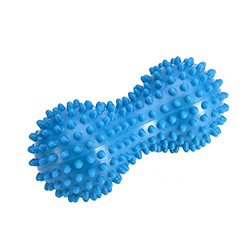 Naisicatar - Rodillo terapéutico con forma de cacahuete para yoga, pilates, ciclinng, color aleatorio Naisicatar - Rodillo terapéutico con forma de cacahuete para yoga, pilates, ciclinng, color aleatorio