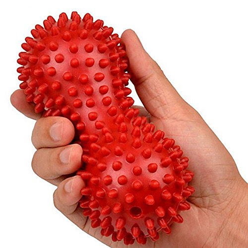 Naisicatar - Rodillo terapéutico con forma de cacahuete para yoga, pilates, ciclinng, color aleatorio Naisicatar - Rodillo terapéutico con forma de cacahuete para yoga, pilates, ciclinng, color aleatorio