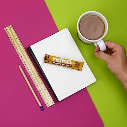 Nakd Peanut Delight - Barritas de Fruta y Frutos Secos Cacahuete - Sin Azúcar Añadido - Sin Gluten - Sin Lactosa - Vegano - Pack 18 Barritas x 35 g Nakd Peanut Delight - Barritas de Fruta y Frutos Secos Cacahuete - Sin Azúcar Añadido - Sin Gluten - Sin Lactosa - Vegano - Pack 18 Barritas x 35 g