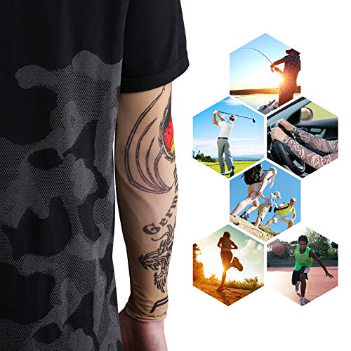 Naler 10 Mangas de Tatuajes Mangas Tatuajes Falsos Decorados Mangas Tatuajes Temporales para Brazo para Hombres y Mujeres para Fiesta de Disfraces Naler 10 Mangas de Tatuajes Mangas Tatuajes Falsos Decorados Mangas Tatuajes Temporales para Brazo para Hombres y Mujeres para Fiesta de Disfraces