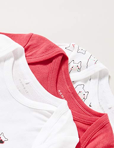 NAME IT NBFBODY 3P LS Claret Red Alpaca Noos Body, Color rojo, 3 años para Bebés NAME IT NBFBODY 3P LS Claret Red Alpaca Noos Body, Color rojo, 3 años para Bebés