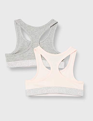 NAME IT NKFSHORT Top 2P Pink Lurex Noos CORS, Rosa Barely, 122/128 cm para Niñas NAME IT NKFSHORT Top 2P Pink Lurex Noos CORS, Rosa Barely, 122/128 cm para Niñas
