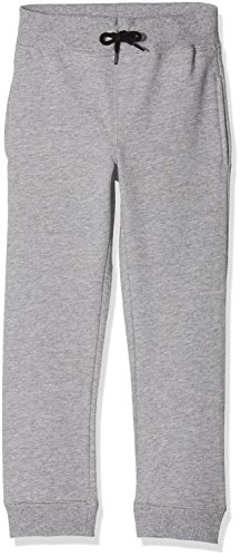 NAME IT Nkmsweat Pant BRU Noos Pantalones, Gris (Grey Melange), 110 para Niños