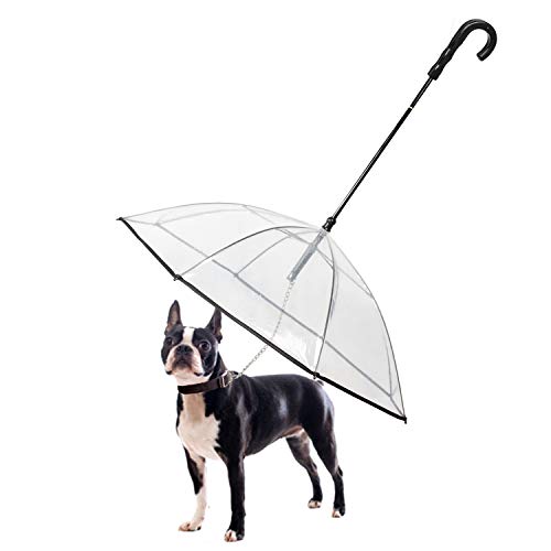 Namsan Paraguas para Perro con Correa para pasear al Aire Libre