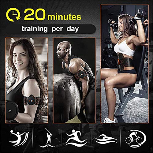 NANE Electroestimulador Abdominal, Muscular Abdominales Maquina Abdominales Electroestimulacion Gimnasia Pasiva Aparatos para Abdominales Electrica En Casa, Brazo Cintura Fitness Training Gear NANE Electroestimulador Abdominal, Muscular Abdominales Maquina Abdominales Electroestimulacion Gimnasia Pasiva Aparatos para Abdominales Electrica En Casa, Brazo Cintura Fitness Training Gear