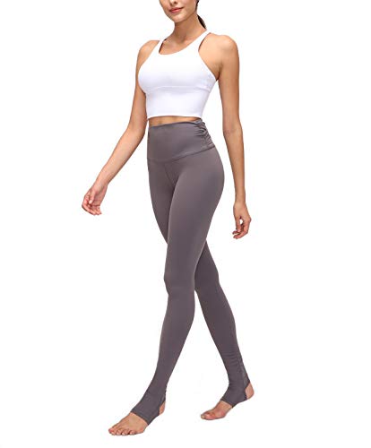 Nanomi Beauty Sujetador Deportivo de Tiras Acolchado para Mujer Workout Running Yoga Tops (Blanco, M)