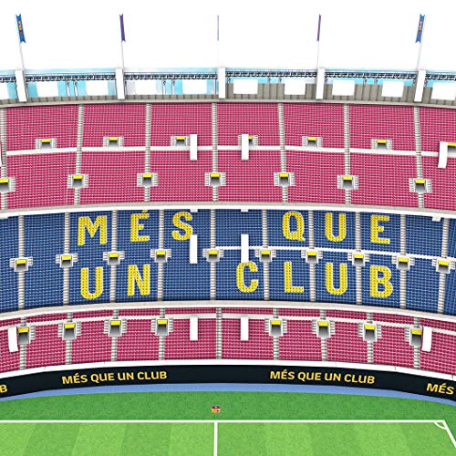 NANOSTAD Estadio Camp NOU (FC Barcelona) Puzzle 3D (Producto Oficial Licenciado)