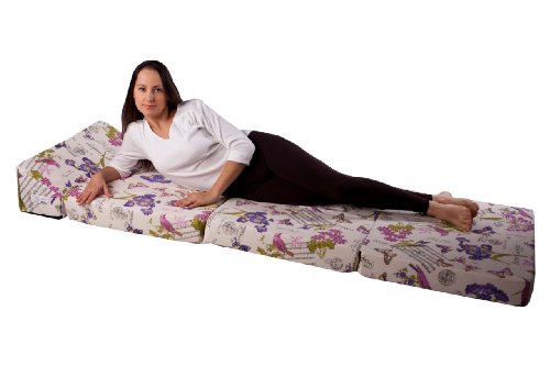 Natalia Spzoo Colchón Plegable Cama de Invitados colchón de Espuma 200x70 cm FM (Marrón Claro) Natalia Spzoo Colchón Plegable Cama de Invitados colchón de Espuma 200x70 cm FM (Marrón Claro)