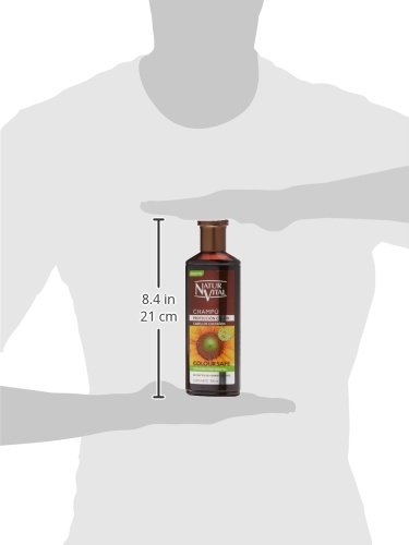 NATUR VITAL champú protección color cabellos castaños bote 300 ml NATUR VITAL champú protección color cabellos castaños bote 300 ml