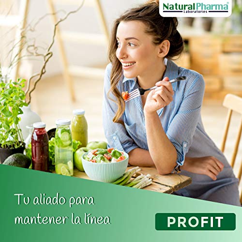 NaturalPharma Probiótico ProFit. Control de Peso. Extracto de Alcachofa + Zinc. Cápsulas Smart BioCaps®. Certificación Ecológica (Sin Gluten, Sin Lactosa, Vegano).