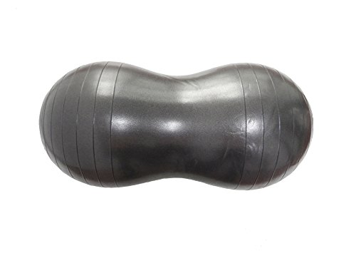 Naturasan Pelota de Gimnasia, Forma de maní, (100 x 50 cm), Color Gris