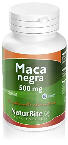 NaturBite Maca Negra - 60 Tabletas NaturBite Maca Negra - 60 Tabletas