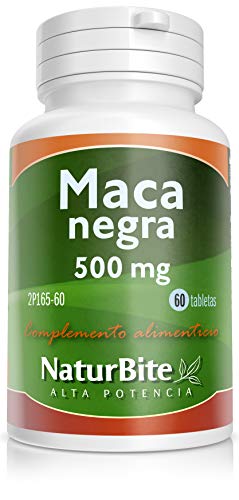 NaturBite Maca Negra - 60 Tabletas NaturBite Maca Negra - 60 Tabletas