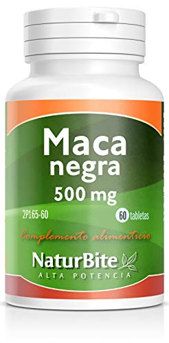 NaturBite Maca Negra - 60 Tabletas NaturBite Maca Negra - 60 Tabletas