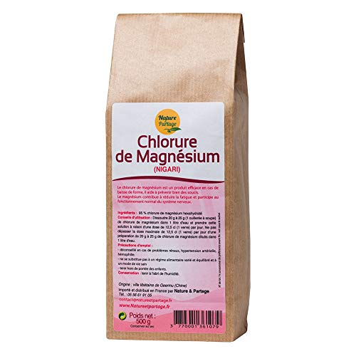 Nature et partage - Cloruro de magnesio (nigari, 500 g)