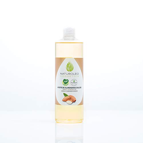 Naturoleo Cosmetics - Aceite Almendras Dulces NAT - 100% Puro y Natural Certificado - 500 ml Naturoleo Cosmetics - Aceite Almendras Dulces NAT - 100% Puro y Natural Certificado - 500 ml