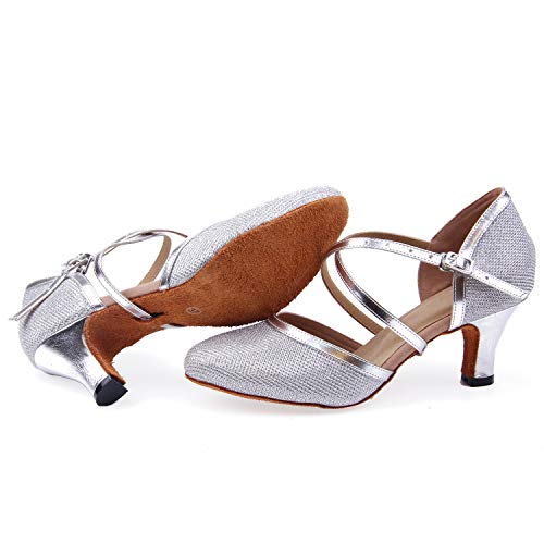 Naudamp Mujeres Niña Zapatos Latinos de Baile Zapatillas de Baile de salón Performance Correa Cruzada Criss Calzado de Danza Modelo Naudamp Mujeres Niña Zapatos Latinos de Baile Zapatillas de Baile de salón Performance Correa Cruzada Criss Calzado de Danza Modelo
