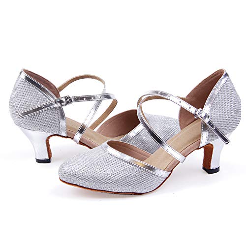 Naudamp Mujeres Niña Zapatos Latinos de Baile Zapatillas de Baile de salón Performance Correa Cruzada Criss Calzado de Danza Modelo Naudamp Mujeres Niña Zapatos Latinos de Baile Zapatillas de Baile de salón Performance Correa Cruzada Criss Calzado de Danza Modelo
