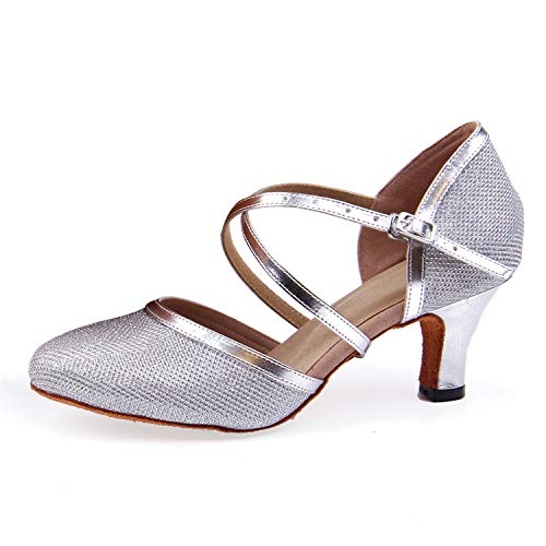 Naudamp Mujeres Niña Zapatos Latinos de Baile Zapatillas de Baile de salón Performance Correa Cruzada Criss Calzado de Danza Modelo Naudamp Mujeres Niña Zapatos Latinos de Baile Zapatillas de Baile de salón Performance Correa Cruzada Criss Calzado de Danza Modelo